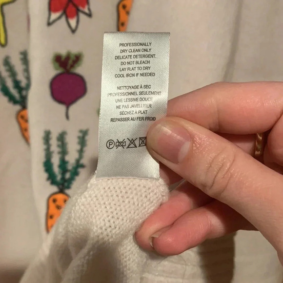 KERRI ROSENTHAL good roots vegetable cashmere sweater - Picture 5 of 8